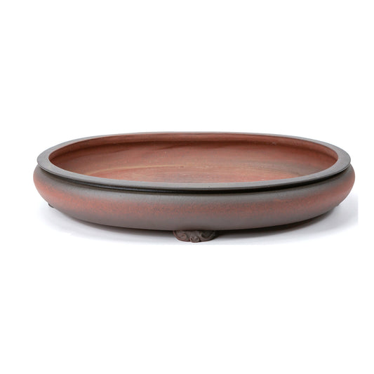 Bonsai pot 'Kai Sperling' bruin oval 41cm